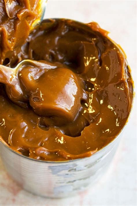 Making Caramel From Condensed Milk Quickly Recipes Wedge