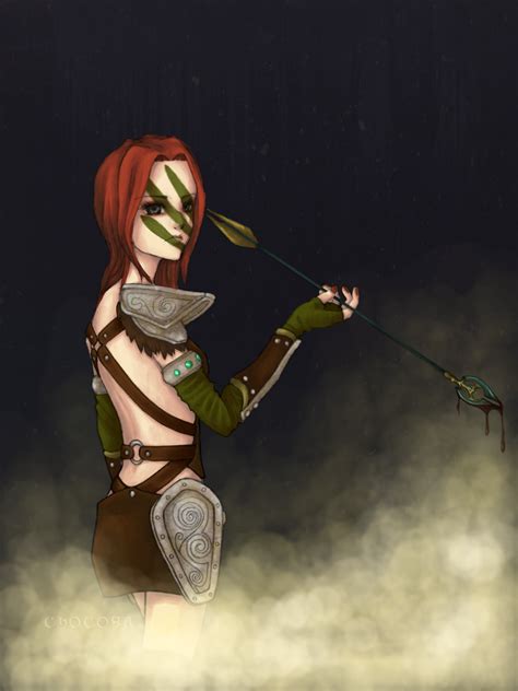 Aela The Huntress By Chocoga On Deviantart