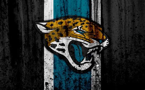Jacksonville Jaguars Nfl Grunge Stone Texture Logo Emblem