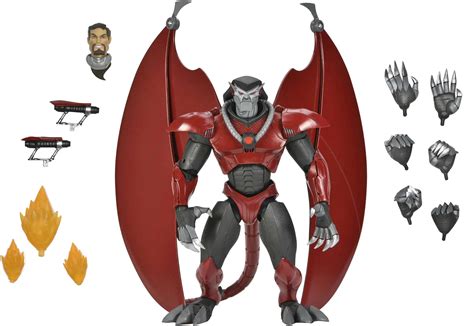 Neca Disney Gargoyles Armored David Xanatos 7 Action Figure Ultimate