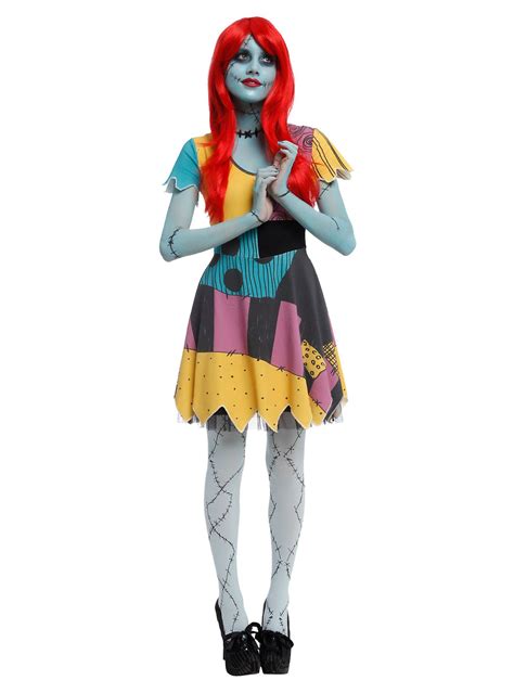 The Nightmare Before Christmas Sally Costume Dress Sally Halloween