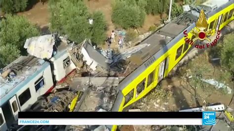 italy train crash probe looks into antiquated telephone alert system youtube