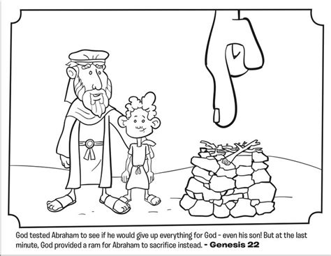 Feel free to print and color from the best 39+ abraham and isaac coloring page at getcolorings.com. Abraham and Isaac Coloring Page | Coloring pages ...