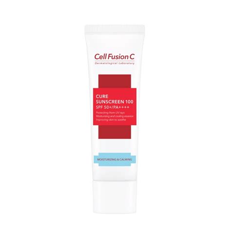 Cure Sunscreen 100 SPF 50+ / PA++++, CELL FUSION C, 30ml