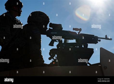 A Paratrooper Assigned To Blackhawk Troop 1st Squadron Airborne