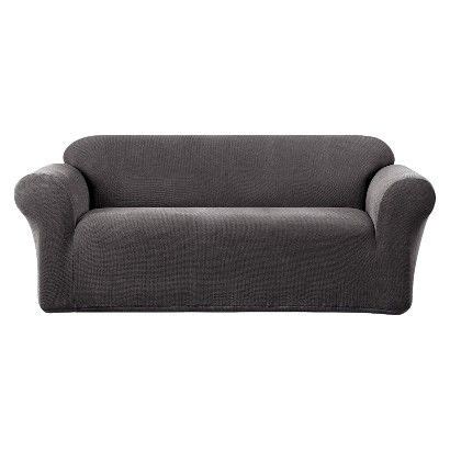 Seat length up to 72; Sure Fit Oxford 2pc Slipcover | Slipcovers, Loveseat ...