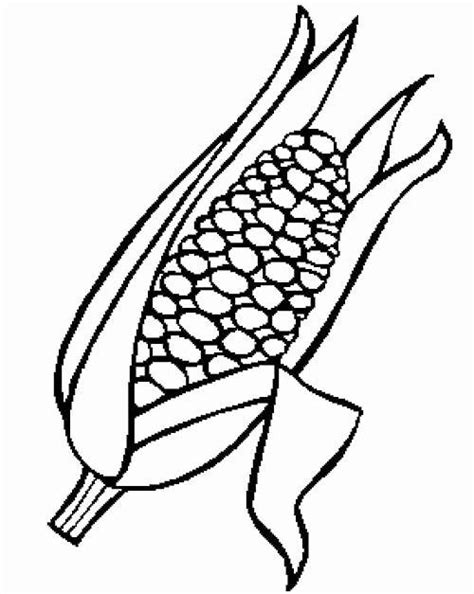 Stampabili, biglietti di auguri e disegni da colorare. Indian Corn Coloring Page | Thanksgiving coloring pages ...