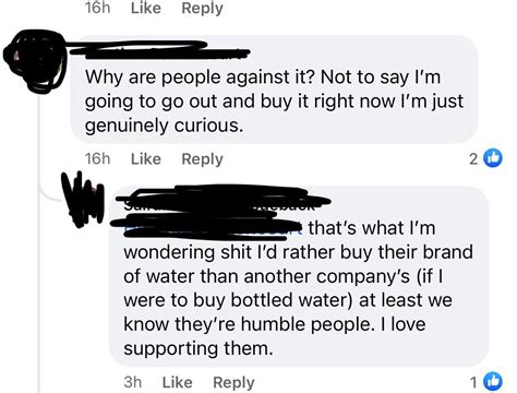 “humbled People” Have I Missed Something This Was A Post About Alani Nus Water On A Fb