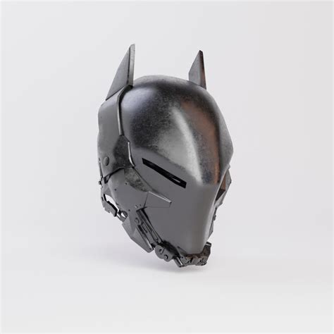 Batman Arkham Knight Helmet Stl File For 3d Printing Etsy