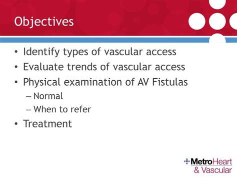 Ppt Arteriovenous Fistulas Types Trends Physical Examination Treatment Powerpoint