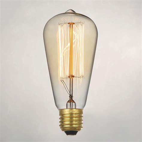 Lightbulbs.com carries several different shapes and sizes of general purpose light bulbs, so you're sure to find the bulb you need within our selection. Incandescent Decorative Filament Vintage Edison Light Bulb