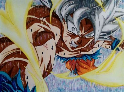 Goku Ultra Instinto Dominado Universo 7 Anime Dragon Ball Dragon