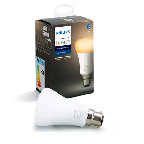 Philips Hue B22 Led Cool White And Warm White Classic Dimmable Light Bulb