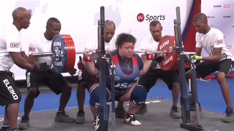 Bonica Brown 84kg Sets Ipf Raw Squat And Total World Records At The