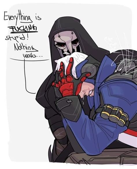 Soldier 76 And Reaper Overwatch Cosplayclass Overwatch Comic Overwatch Memes Overwatch