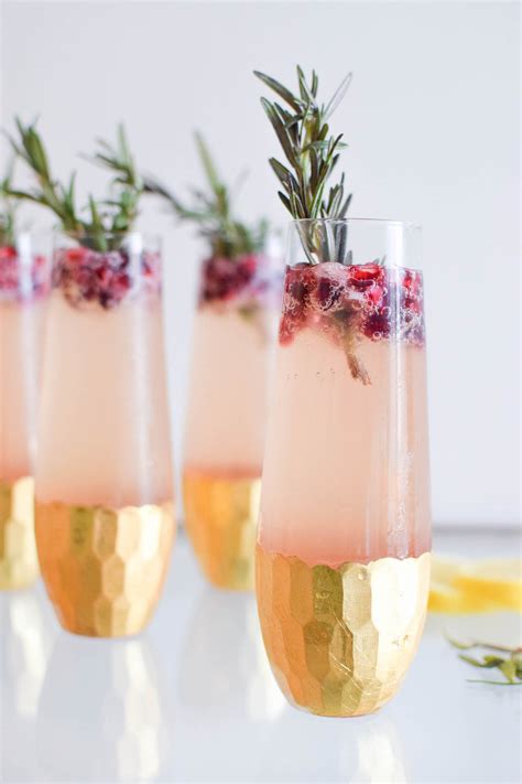 Pomegranate Spritzer For The Holidays A Touch Of Teal