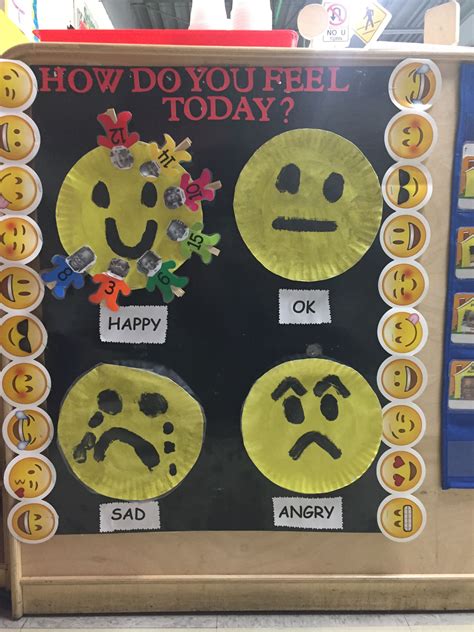 Preschool Feelings Chart Feelings Chart Preschool Circle Time