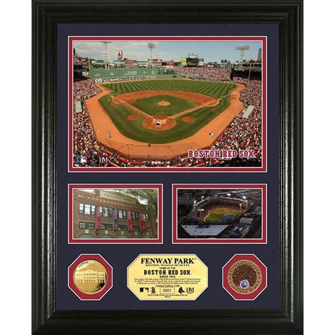 Highland Mint Boston Red Sox Fenway Park Showcase Infield Dirt And