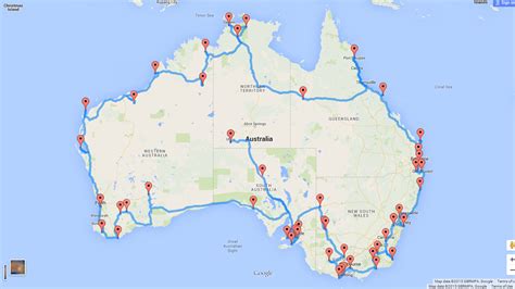 Map Of Australia Road Trip 88 World Maps