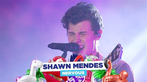 shawn mendes nervous live at capital s summertime ball 2018 youtube