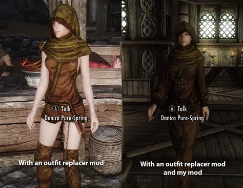 Default Outfit For Female Elders Npcs At Skyrim Nexus Mods And Community