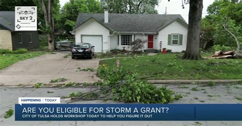 City Of Tulsa To Help Homeowners Apply For Storm Damage Repair Grant