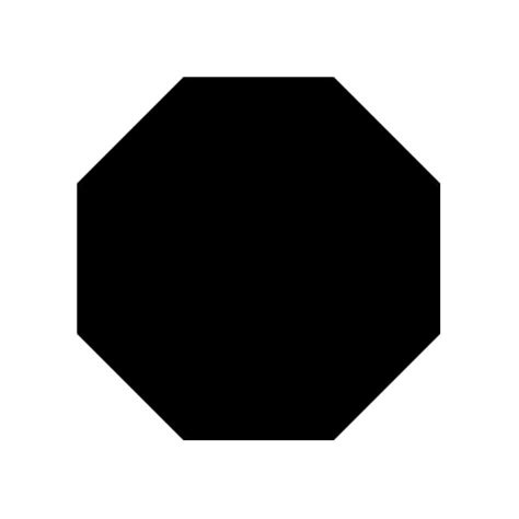 Скачать векторные графика octagon shape. Octagon - Vector Etch