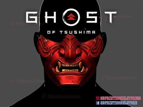 Máscara Fantasma Samurai Oni Mask Inspirado Fantasma de | Etsy
