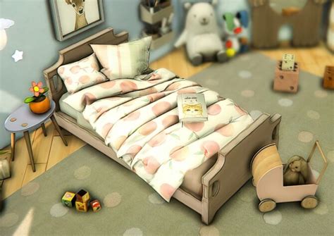 Sue Toddlers Bedding Set At Sims4nicole Sims 4 Updates