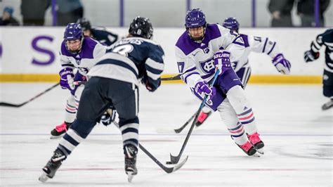Holy Cross Womens Hockey Improving In Hockey East