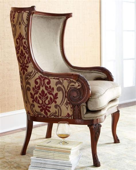 Horchow Massoud Cambria Chair Upholsteringchairs Upholstered Chairs