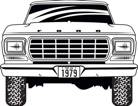 A Black And White Drawing Of A Truck With The Number 899 On Its Front