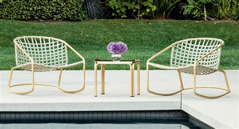 Vintage mid century modern patio ames aire chair brown jordan. Kantan Brass Suncloth - Collections - Brown Jordan ...