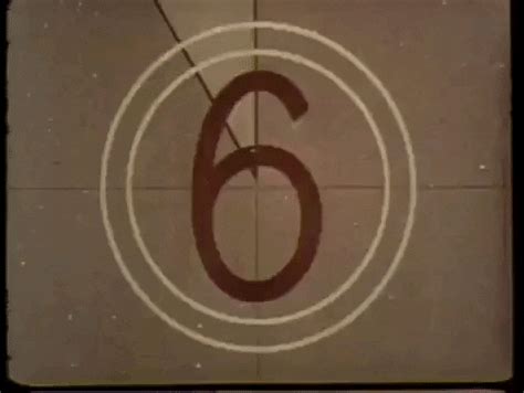 Old Movie Countdown Timer Gif