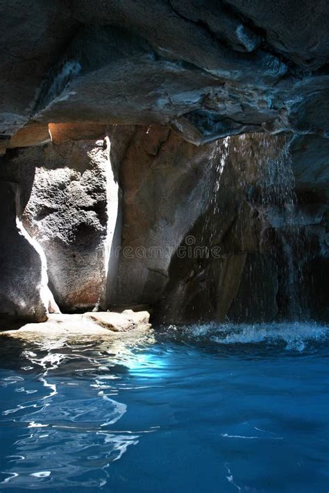 Sea Cave At Tropical Resort Stock Photo Image Of Small Dimly 1746514