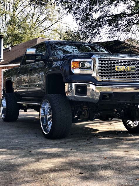 2015 Gmc Sierra 1500 With 24x14 72 Tuff T2a And 35135r24 Toyo Tires