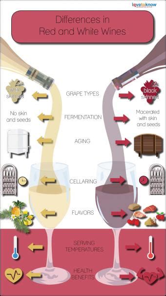 Comparing Differences In Red And White Wines Lovetoknow