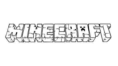 Minecraft Logo Drawing At Explore Collection Of
