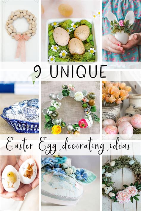9 Unique Easter Egg Decorating Ideas