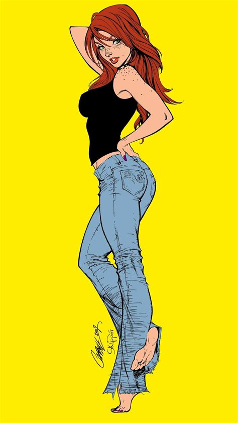 j scott campbell female character design character art girl cartoon cartoon art comic books