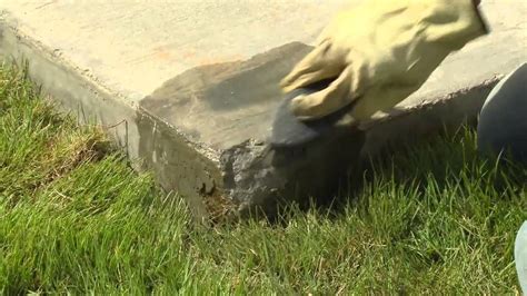 How To Repair Concrete Edges And Corners With Quikrete® Broken