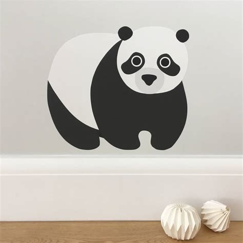 Panda Wall Sticker By Chameleon And Co