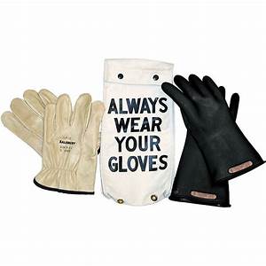 Salisbury Insulated Glove Kit Class 0 Black 11 L Size 8 One Pair From