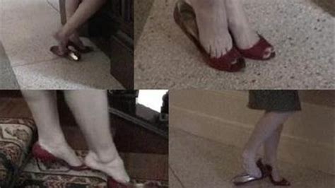 Red Peep Toes Capital Shoeplay Tour Part 2 Shoeplayer Long Clips Clips4sale
