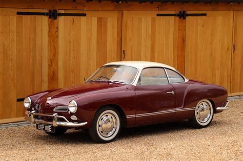 1967 Vw Karmann Ghia Right Hand Drive Stunning In Burgundy Red With A