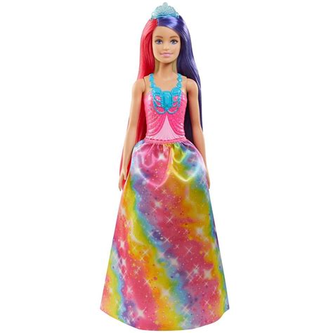 barbie dreamtopia princess doll extra long hair