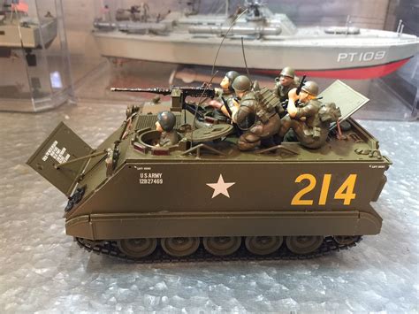 Us M113 Apc Ca140 Plastic Model Military Vehicle Kit 135 Scale
