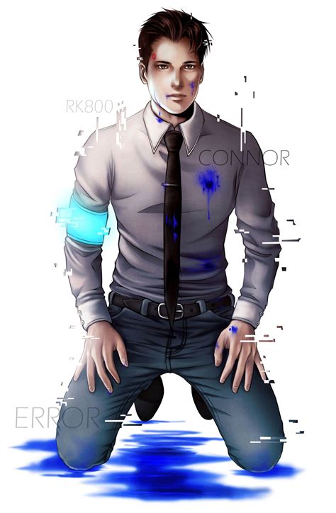 Connor Detroitbecomehuman Dbh Fanart By Aikaxx On Paigeeworld