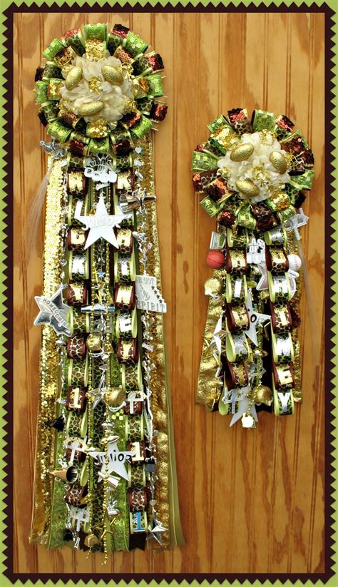 Custom Homecoming Mum And Garter By House Of Flowers Roswell Nm