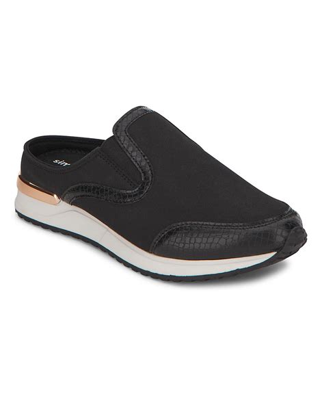 Sporty Mule Trainers Wide Fit Fashion World